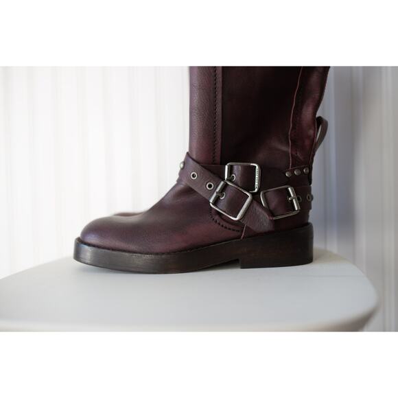 Free People We The Free Janey Engineer Boots Free People 6 NEW - Picture 4 of 5